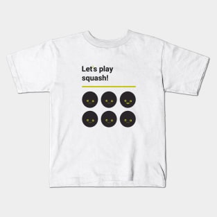 Squash balls Kids T-Shirt